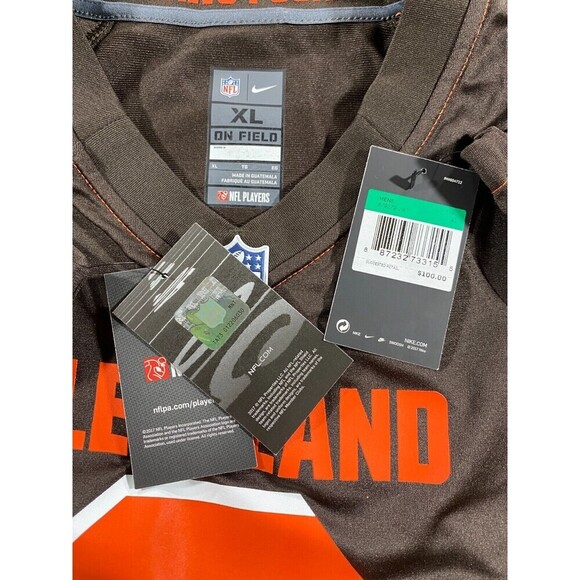 Nike Jersey Mens Sz Extra Large Cleveland Browns Baker Mayfield #6 679279-280 - Picture 9 of 12